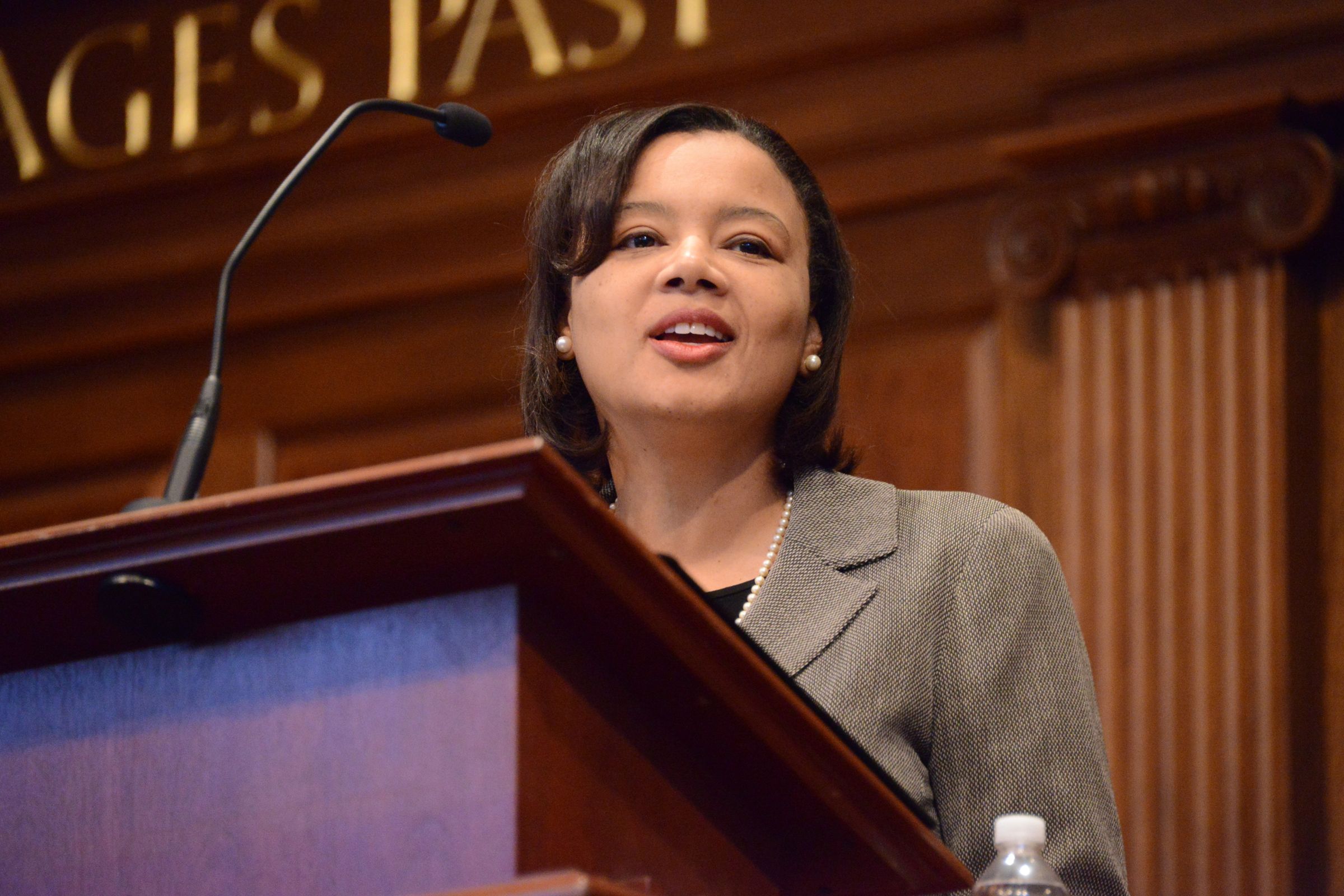 Tomiko Brown-Nagin gives MLK Hall address