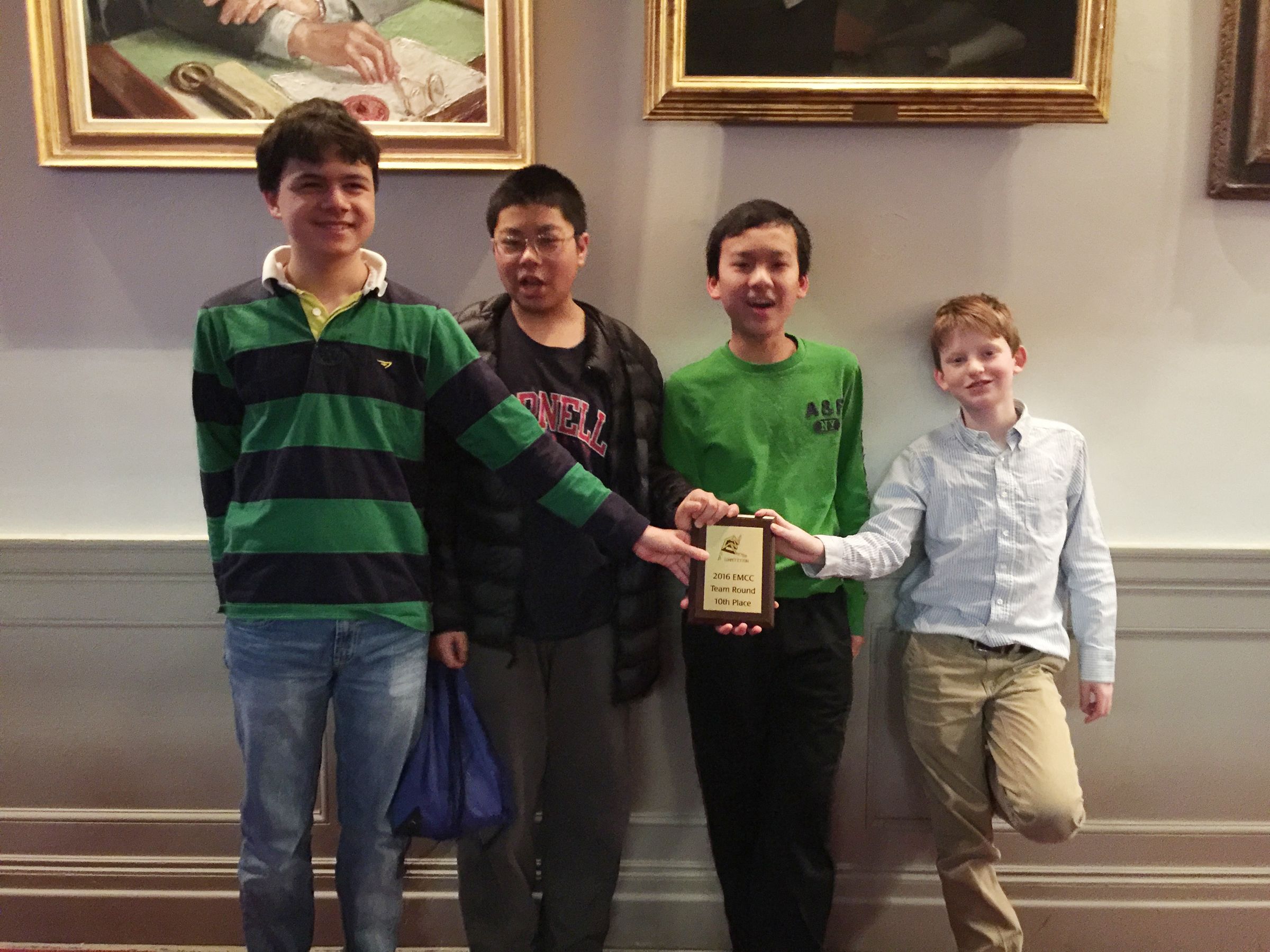 Math and Robotics teams test their mettle