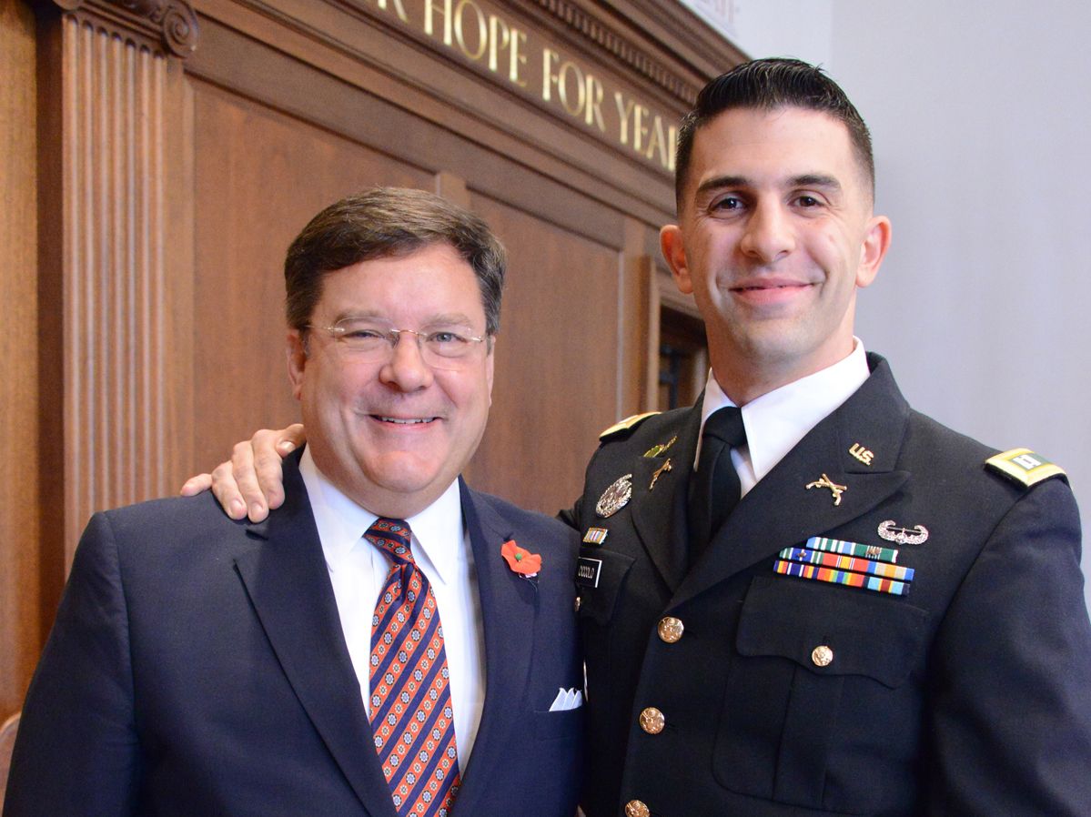 Veterans Day Hall: Captain Zachary Ciccolo ’05
