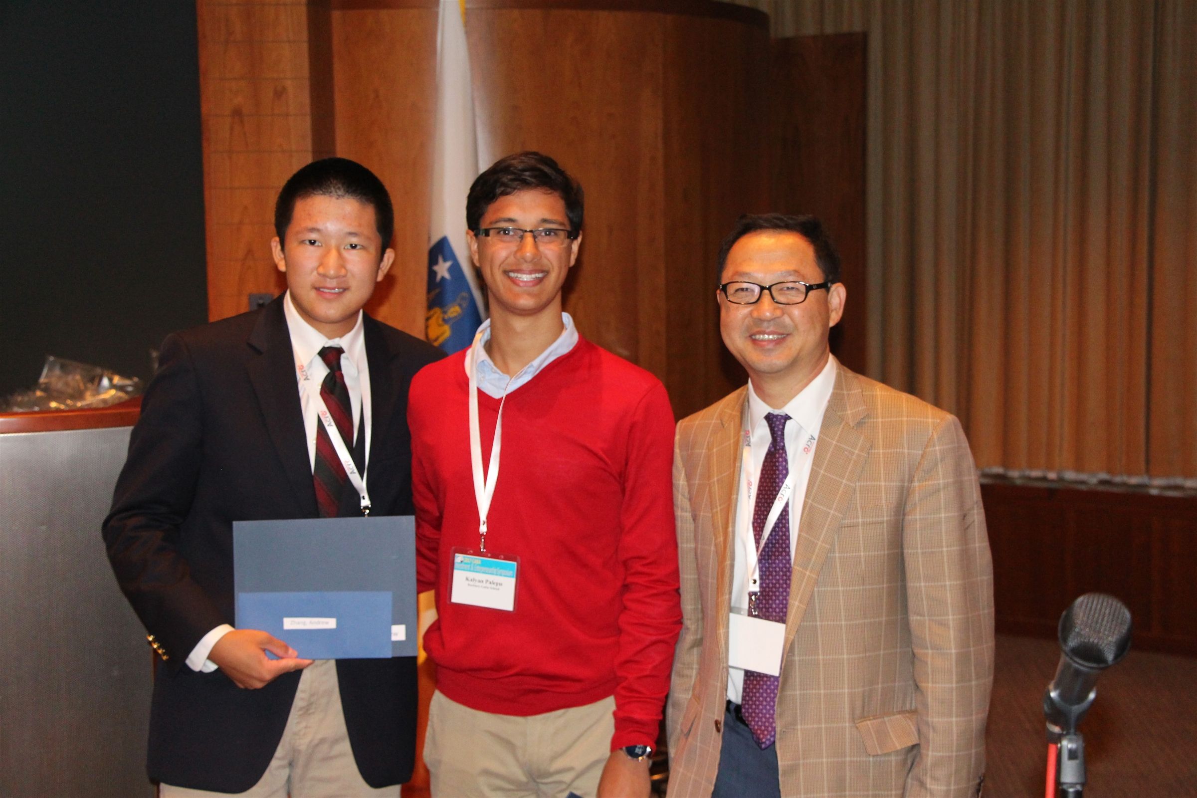 Andrew Zhang and Kalyan Palepu named Siemens semifinalists