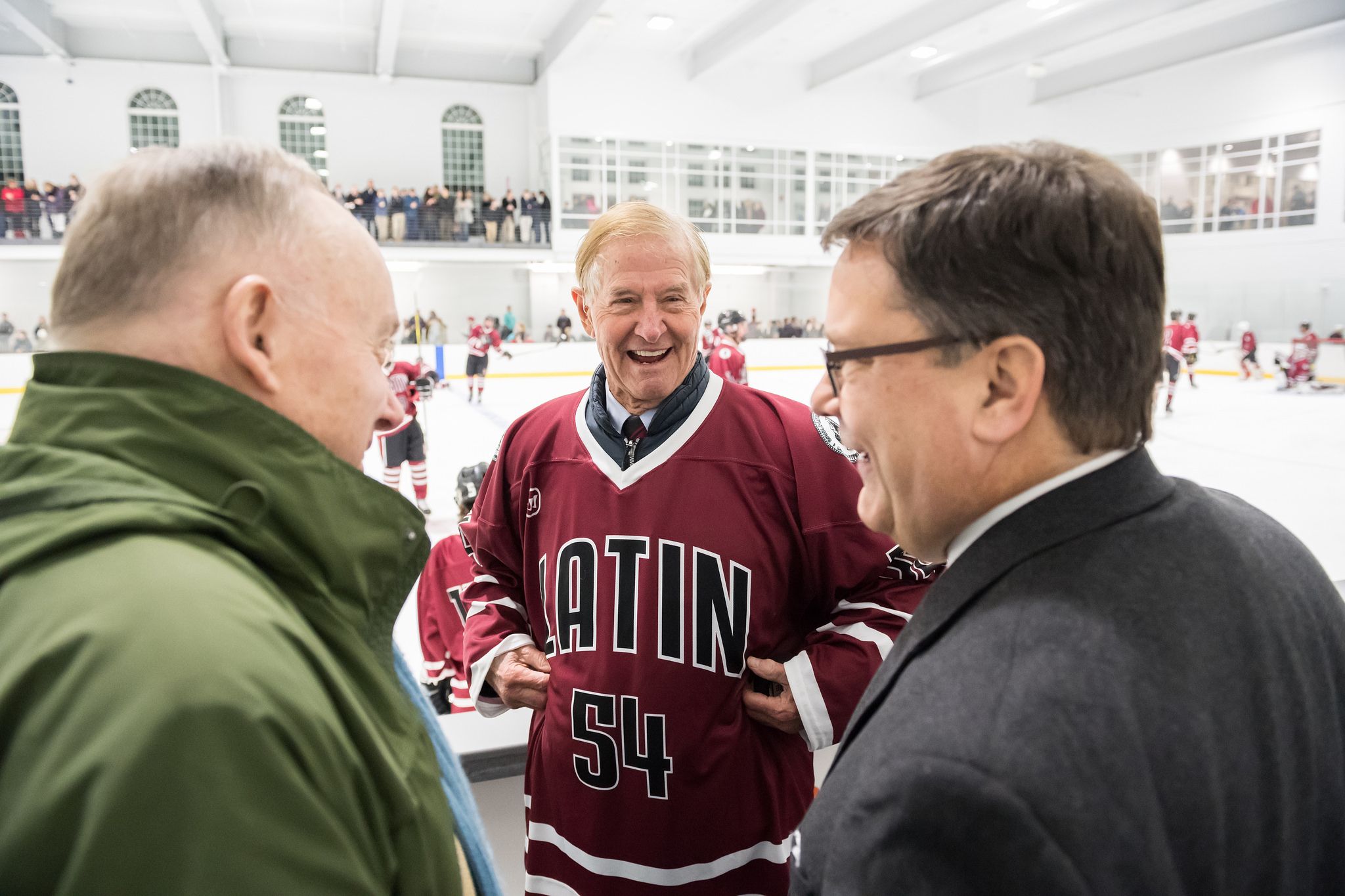 Home Team Success, and Dedication of the Hennessy Rink