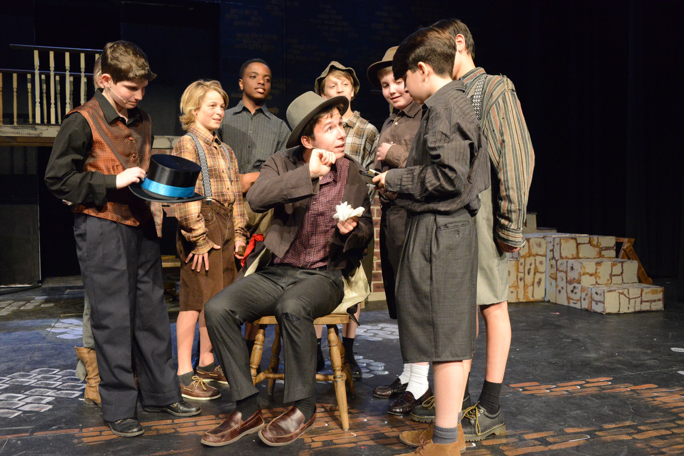 Roxbury Latin and Winsor students  stage “Oliver!”