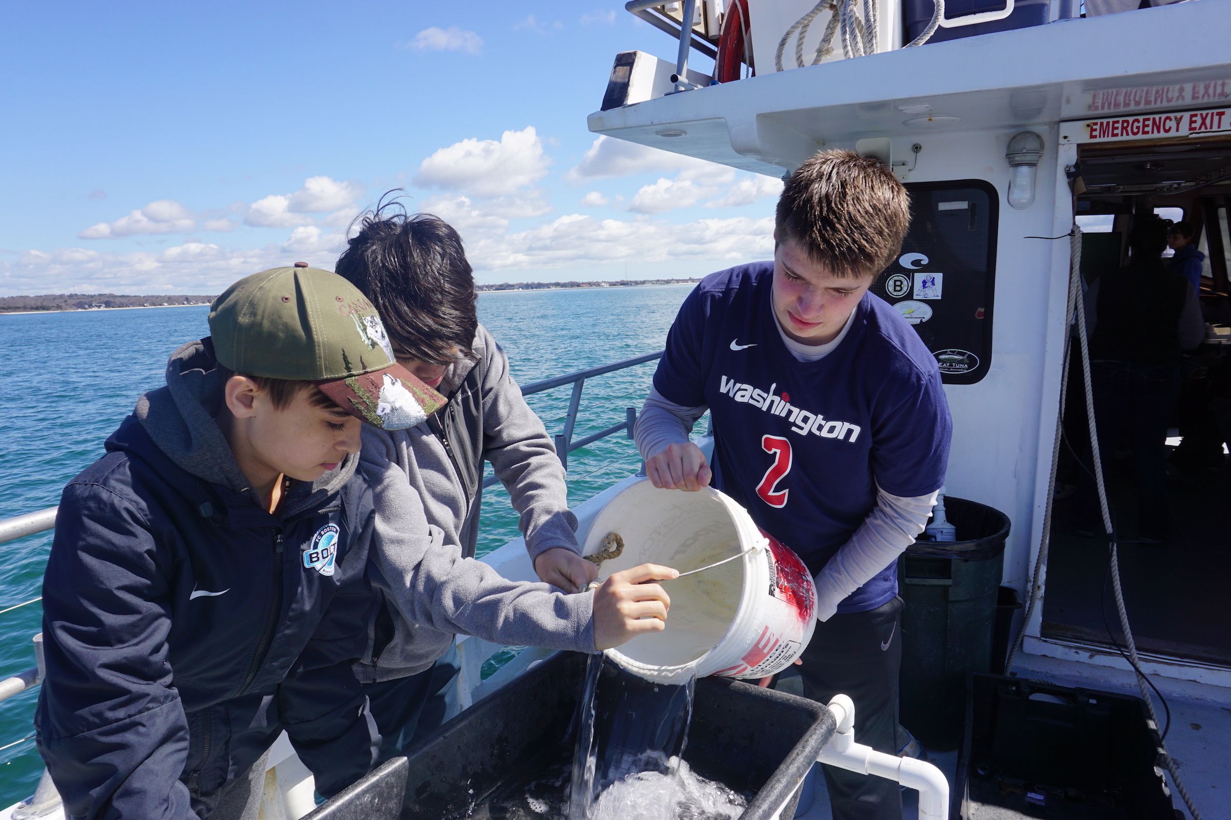 Ecological Research At Woods Hole For Class V Boys