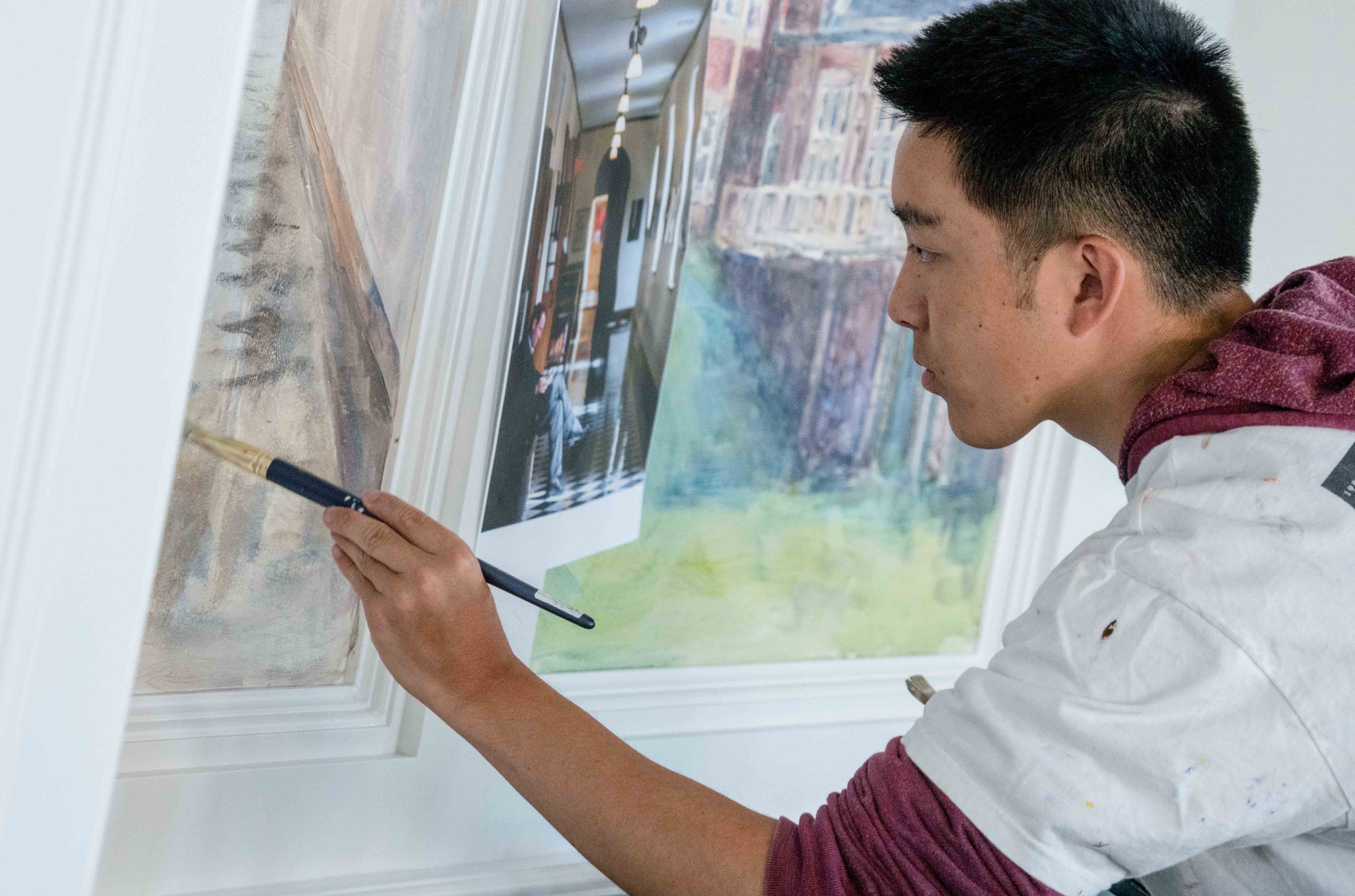 New Art in The Bernstein Tea Room, Care of Erik Zou ‘19