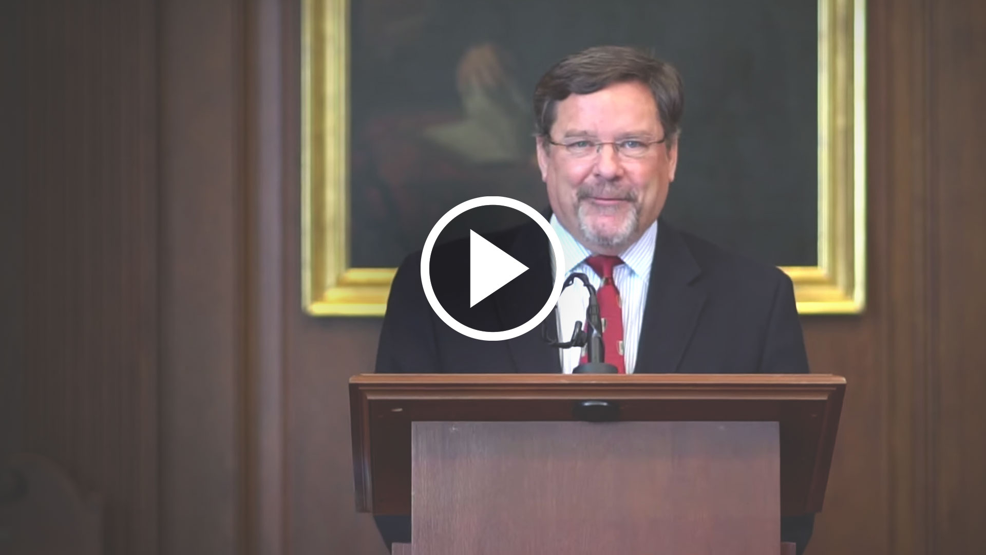What Can We Learn From This? Mr. Brennan Delivers the Opening of Spring Term Hall Remotely