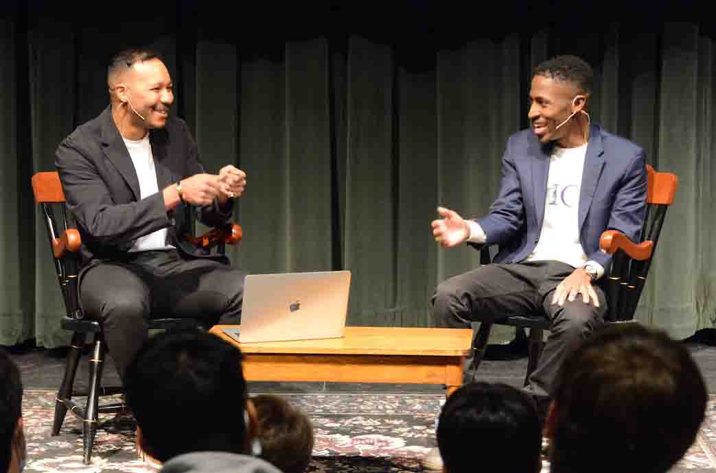 Julian Patterson ’06 and Kaleb Rollins ’06 Discuss Music and Media, Podcast-Style