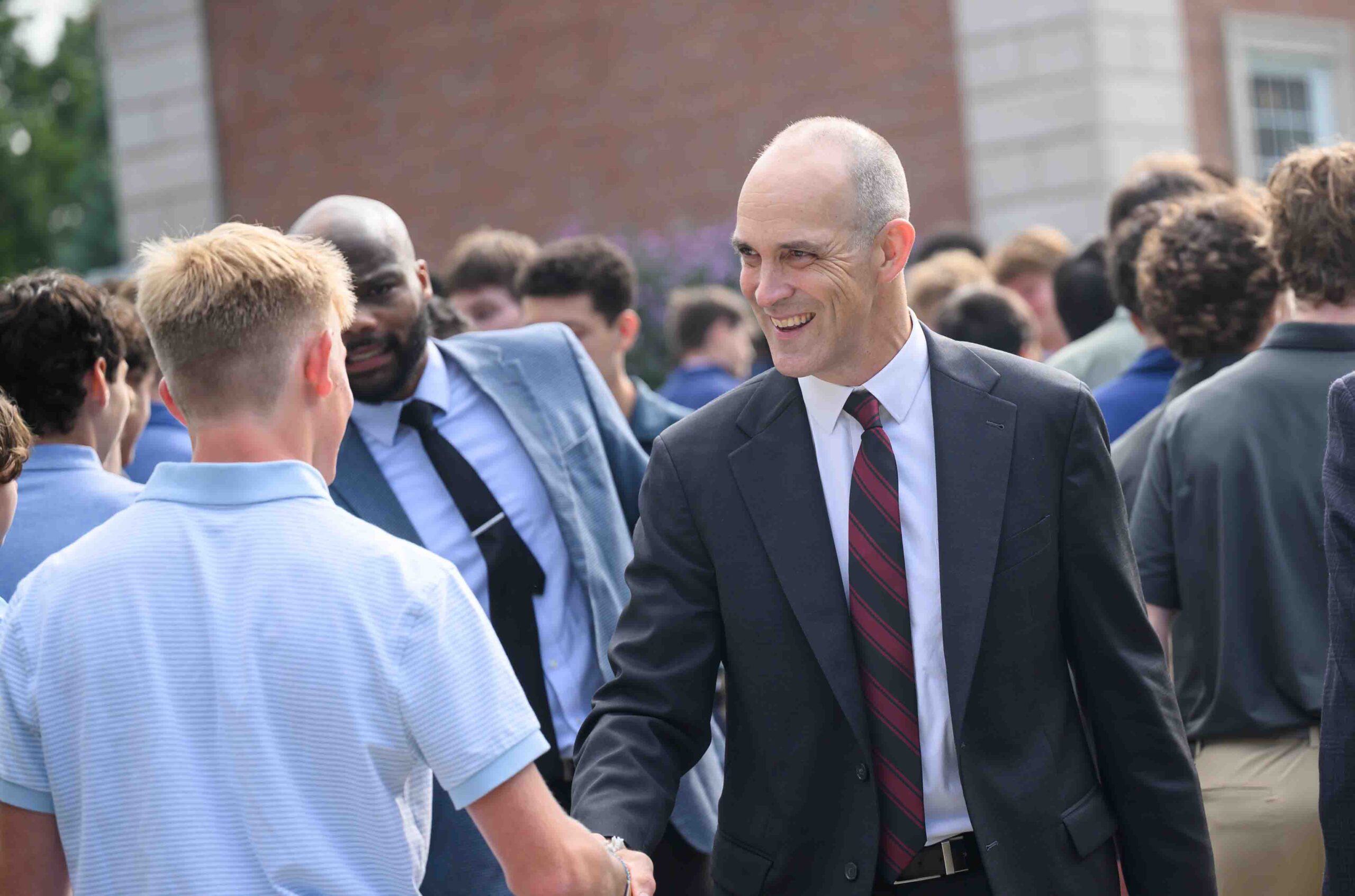 Handshakes, As Connection and Respect: Dr. Sam Schaffer Launches RL’s 380th Year