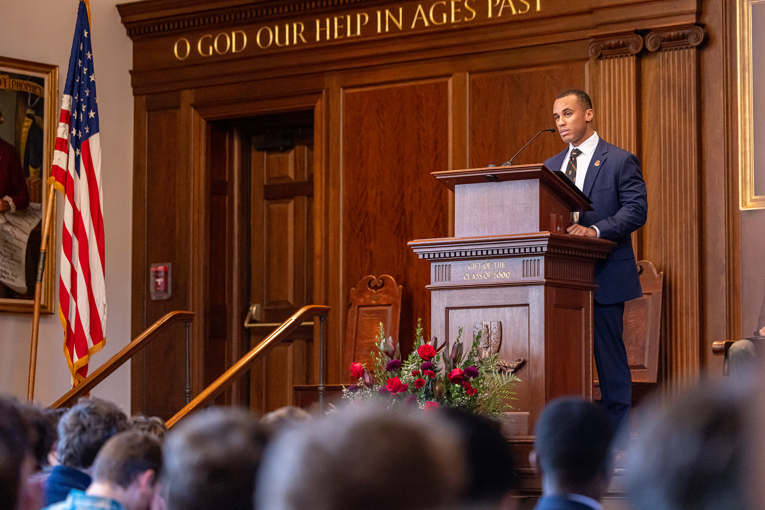 Lieutenant Paul Bodet ’12 on Unity, Community, and Service
