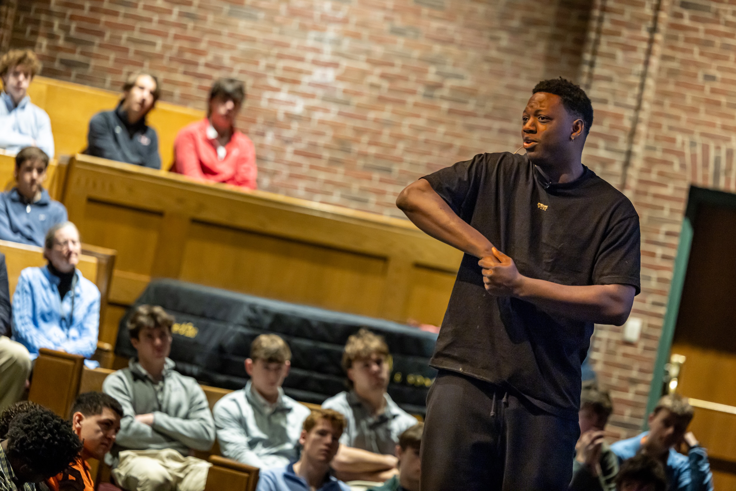 Kaleb Joseph Discusses Athletic Pressures and Mental Health