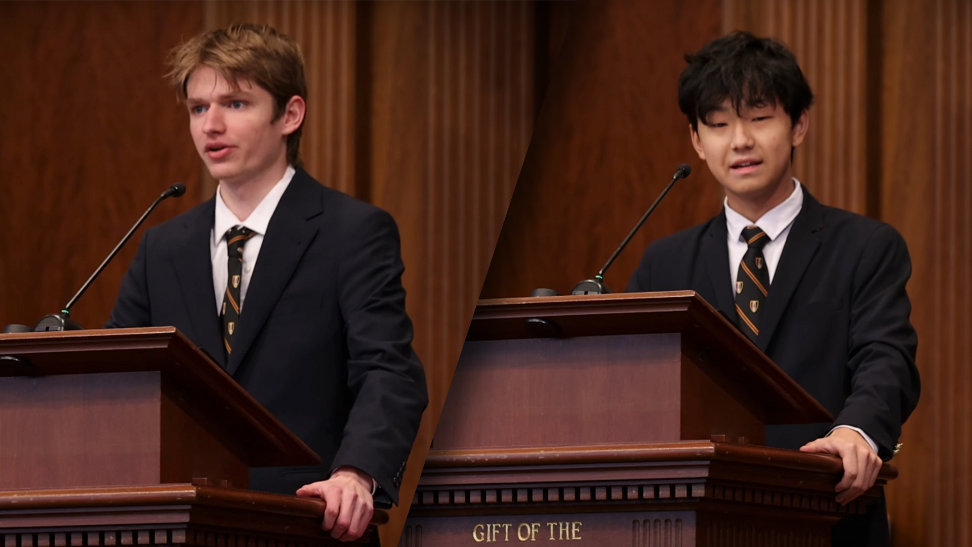 The Tradition of Senior Speeches Continues